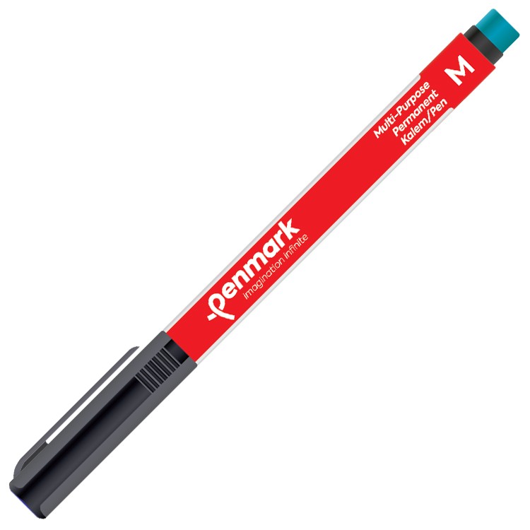 Penmark Asetat Kalemi (M) Siyah 1 Adet  Multi Purpose Japon Uç Kod: HS-306-M
