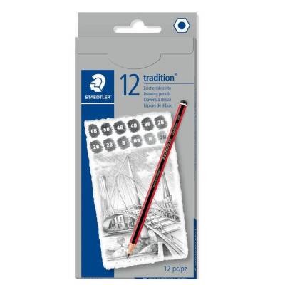 Staedtler Dereceli Resim Kalemi 12'li Set Tradition Kod: 110C12-1
