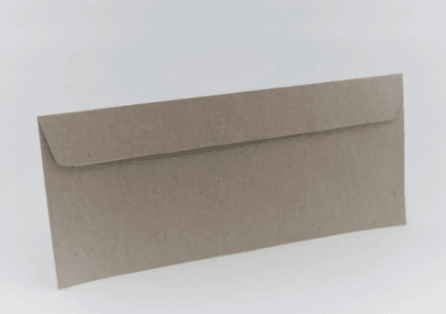 Zarfsan Diplomat Zarf Kraft 100 Adet  90 gr Silikonlu 105x240 mm.