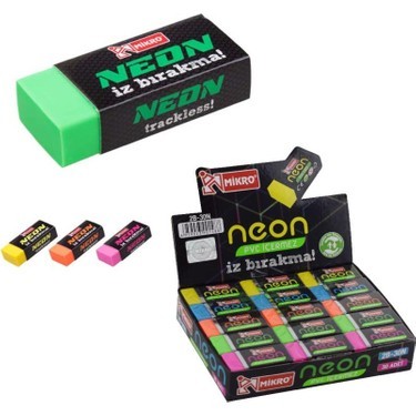 Mikro Silgi Neon Soft 1 Adet Kod : 2B-24 N