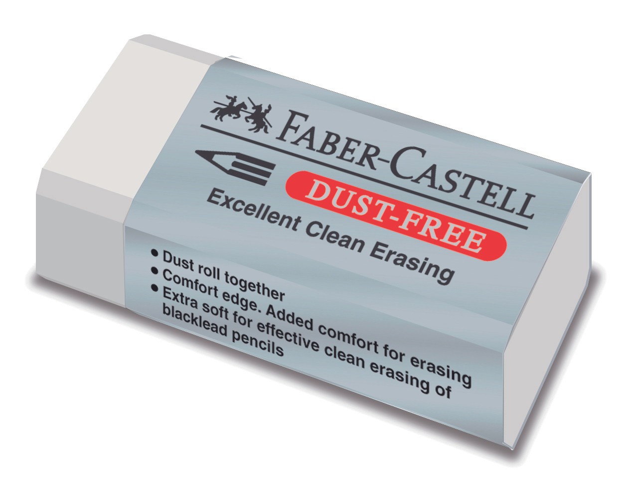 Faber-Castell Silgi Beyaz 1 Adet Dust-Free Küçük Boy