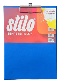 Stilo Sekreterlik A4 Kapaksız Mavi Ekonomik