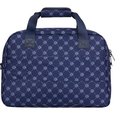 U.S. Polo Assn. Unisex Vegan Deri Kısa Seyahat El Bavulu Lacivert PLDUF24623