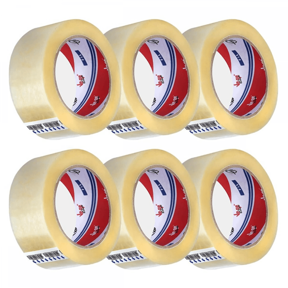 Ve-ge Koli Bandı 45mm x 100 mt.Fil Şeffaf 6 Adet
