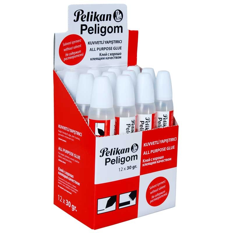Pelikan Peligom Sıvı Yapıştırıcı 1 Adet Solventsiz 30 gr.