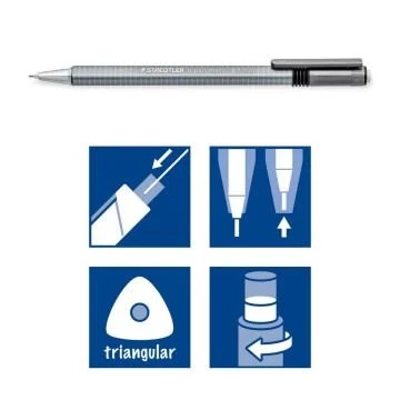 Staedtler Versatil Kalem 0.7 mm.Triplus Micro Gri Kod: 774 27