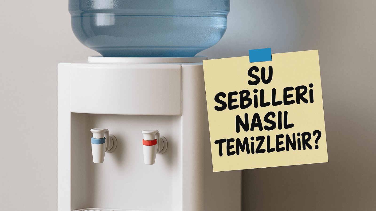 Su Sebilleri Nasıl Temizlenir?