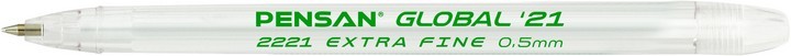 Pensan Tükenmez Kalem 0.5 mm Yeşil 1 Adet Global'21
