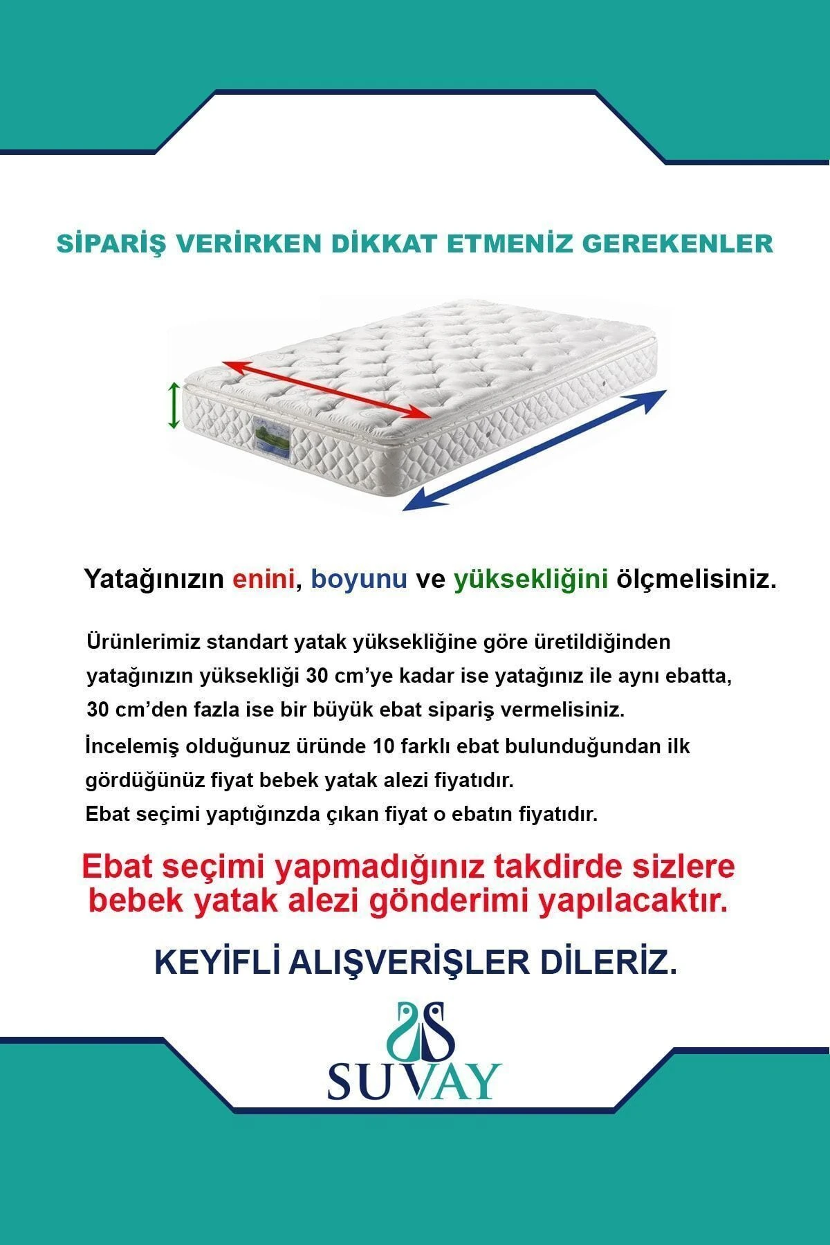 Sıvı Geçirmez %100 Pamuk Kapitone Lastikli Yatak Alezi Fiyatı - SUVAY