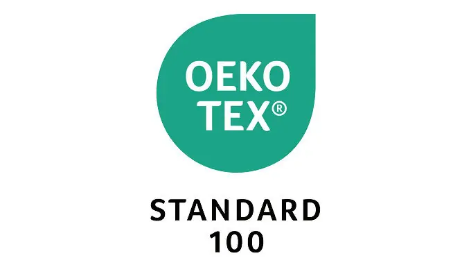 SUVAY Bebek Tekstili Ürünlerinde Kullanılan OEKO-TEX Standart 100 Güvenli Kumaş Logosu
