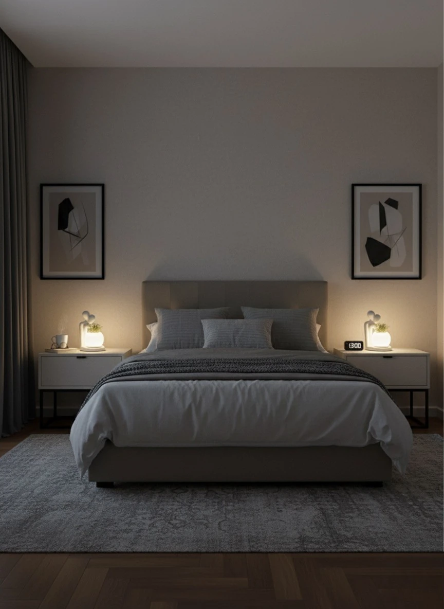 Lofony Love serisi ışıklı saksı & figür (Gün Işığı)