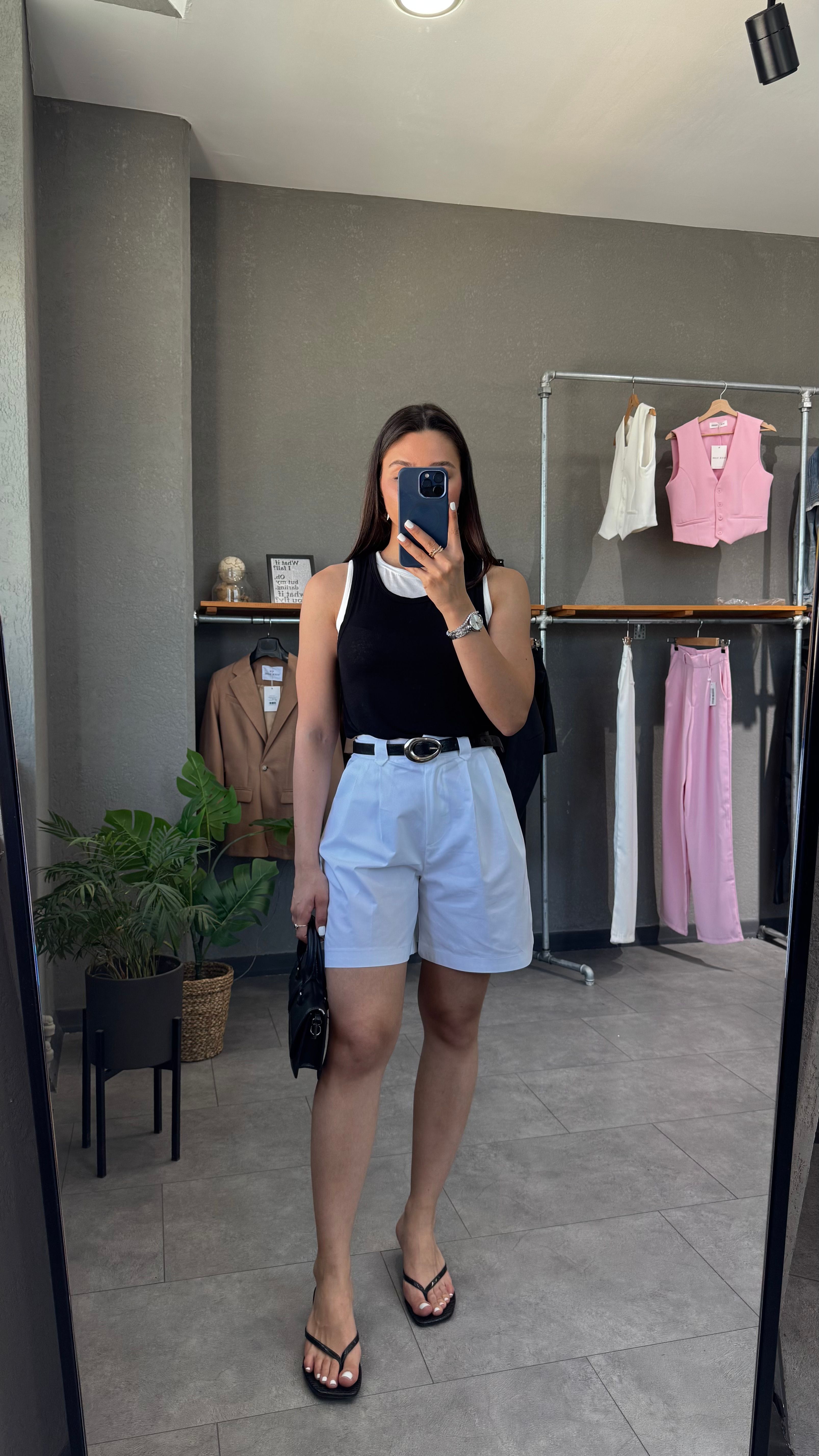 Çift Askılı Bluz