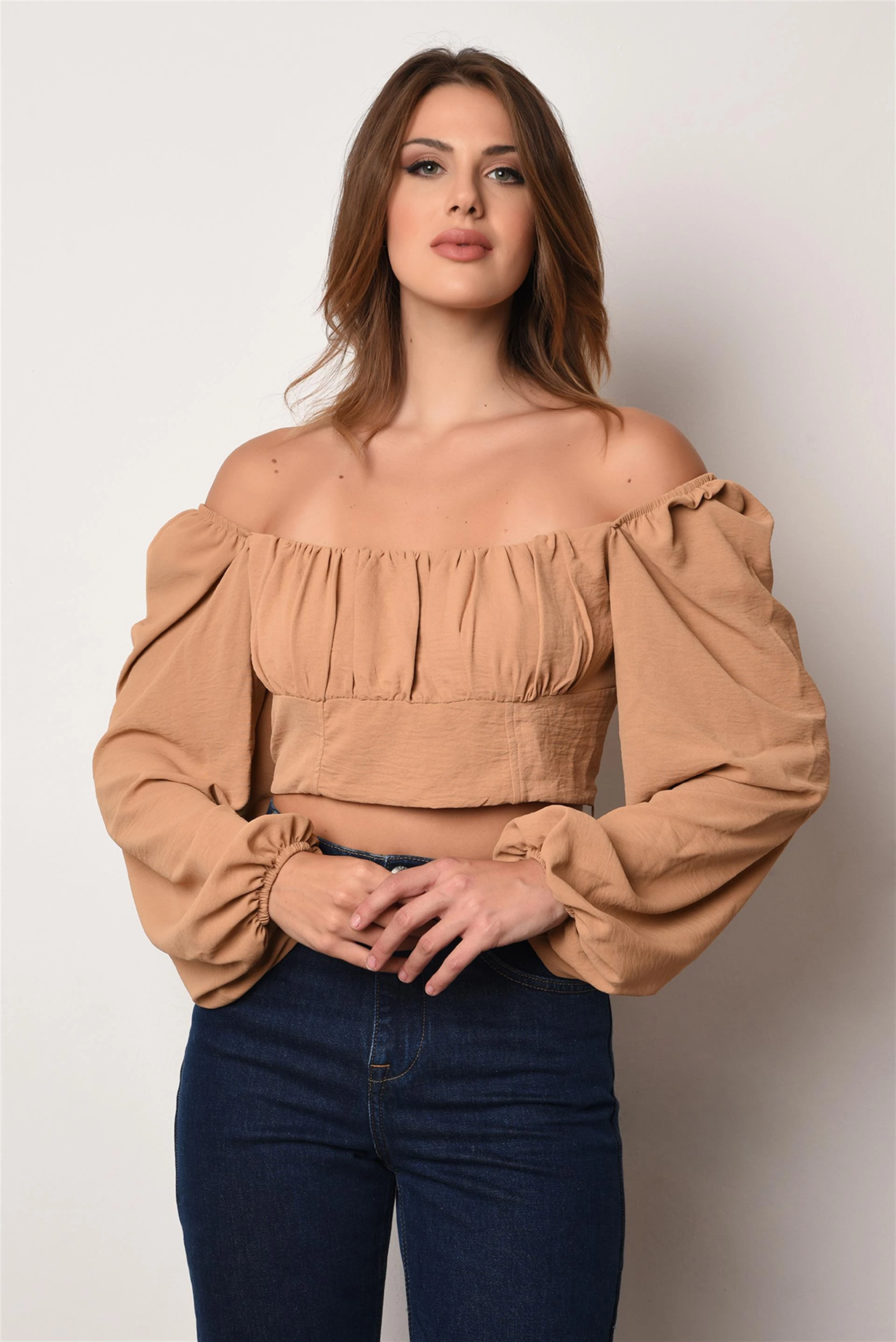 Drape Detaylı Büstiyer Bisküvi