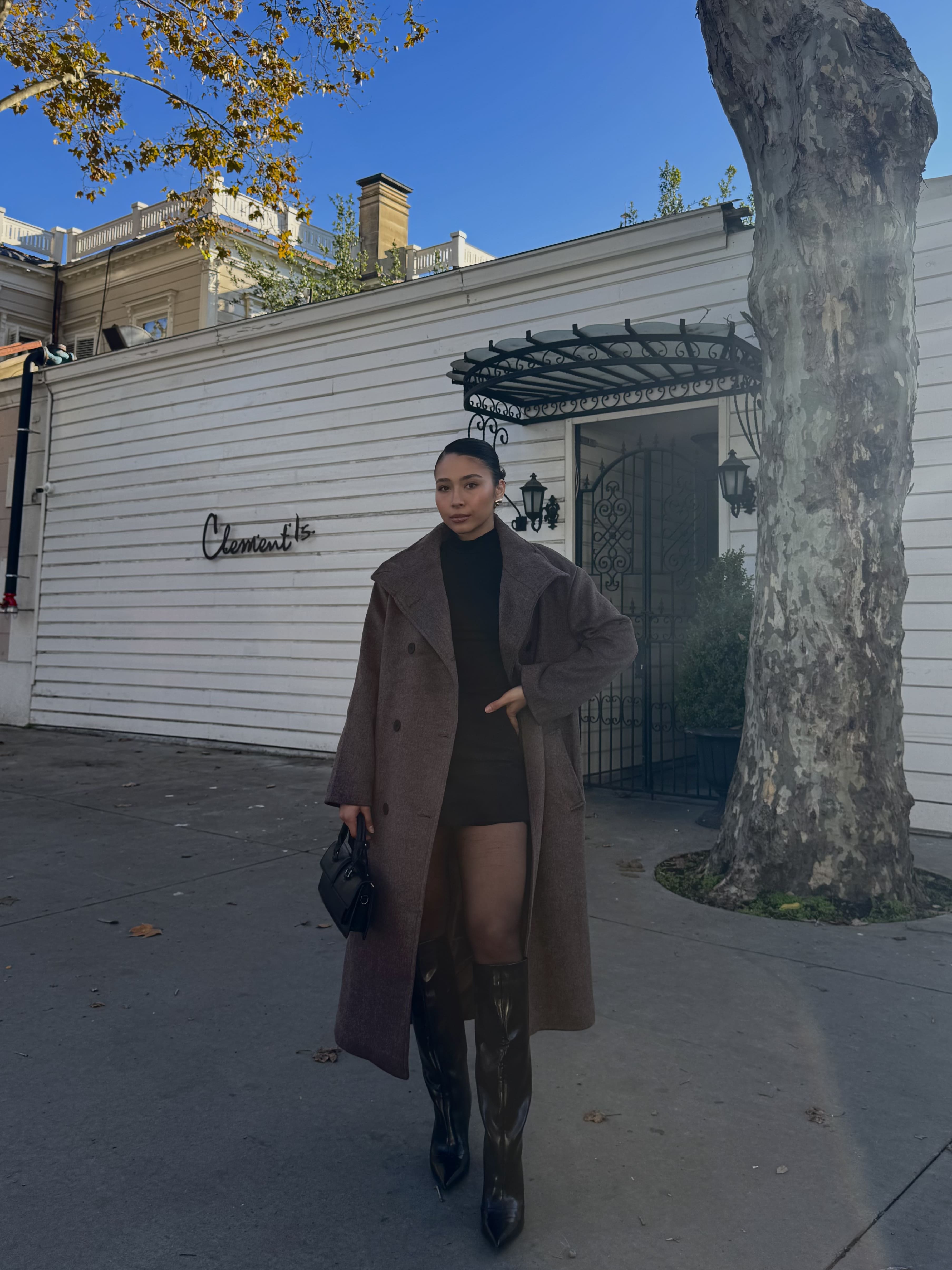 Dik Yaka Kaşe Kaban