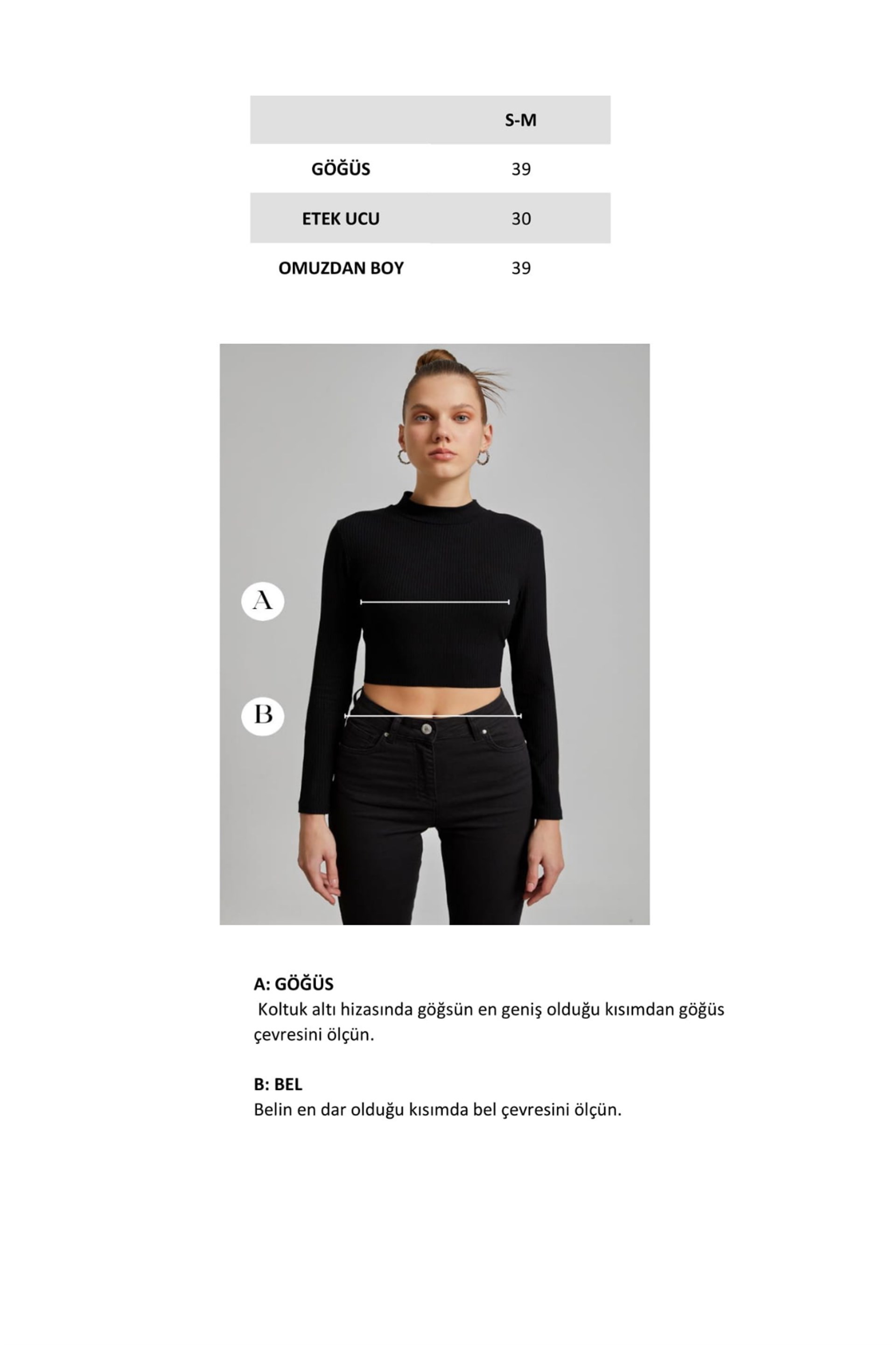 Fitilli Balıkçı Yaka Krem Triko Bluz