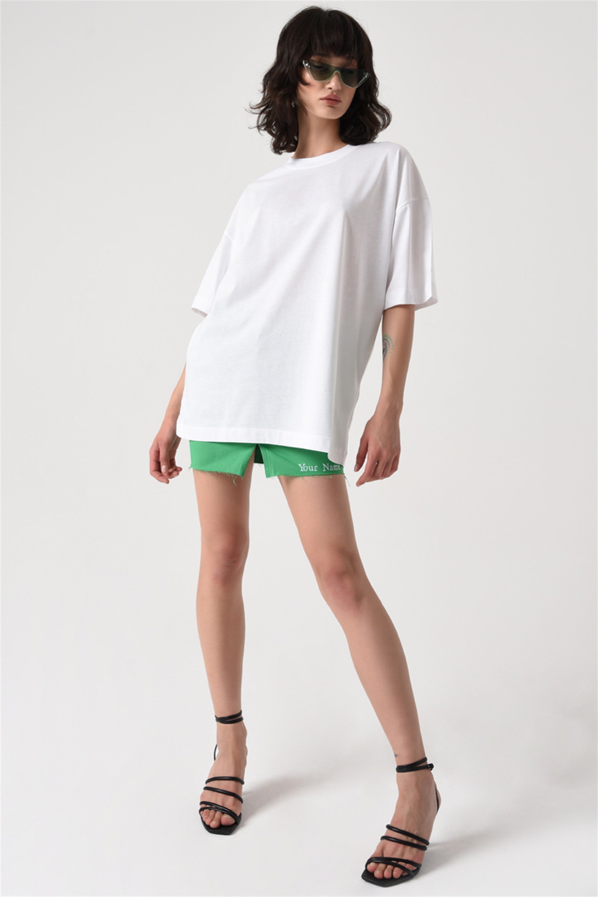 Oversize T-shirt Beyaz