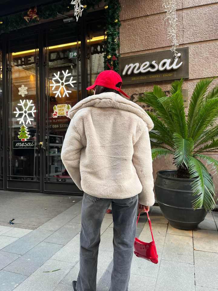 İçi Astarlı Vizon Kadın Kürk