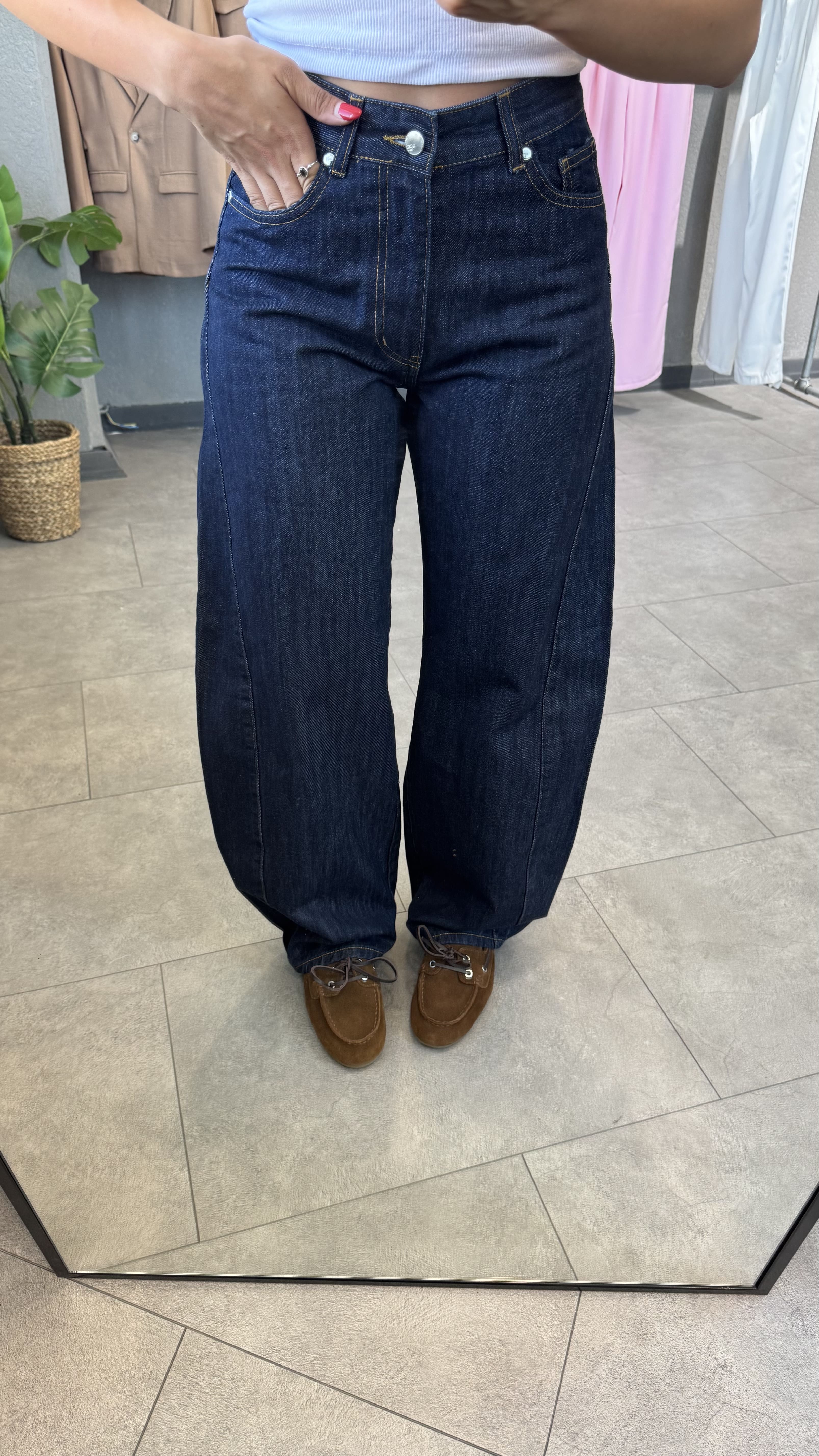 Denim Ceket & Balon Jean Kombin 