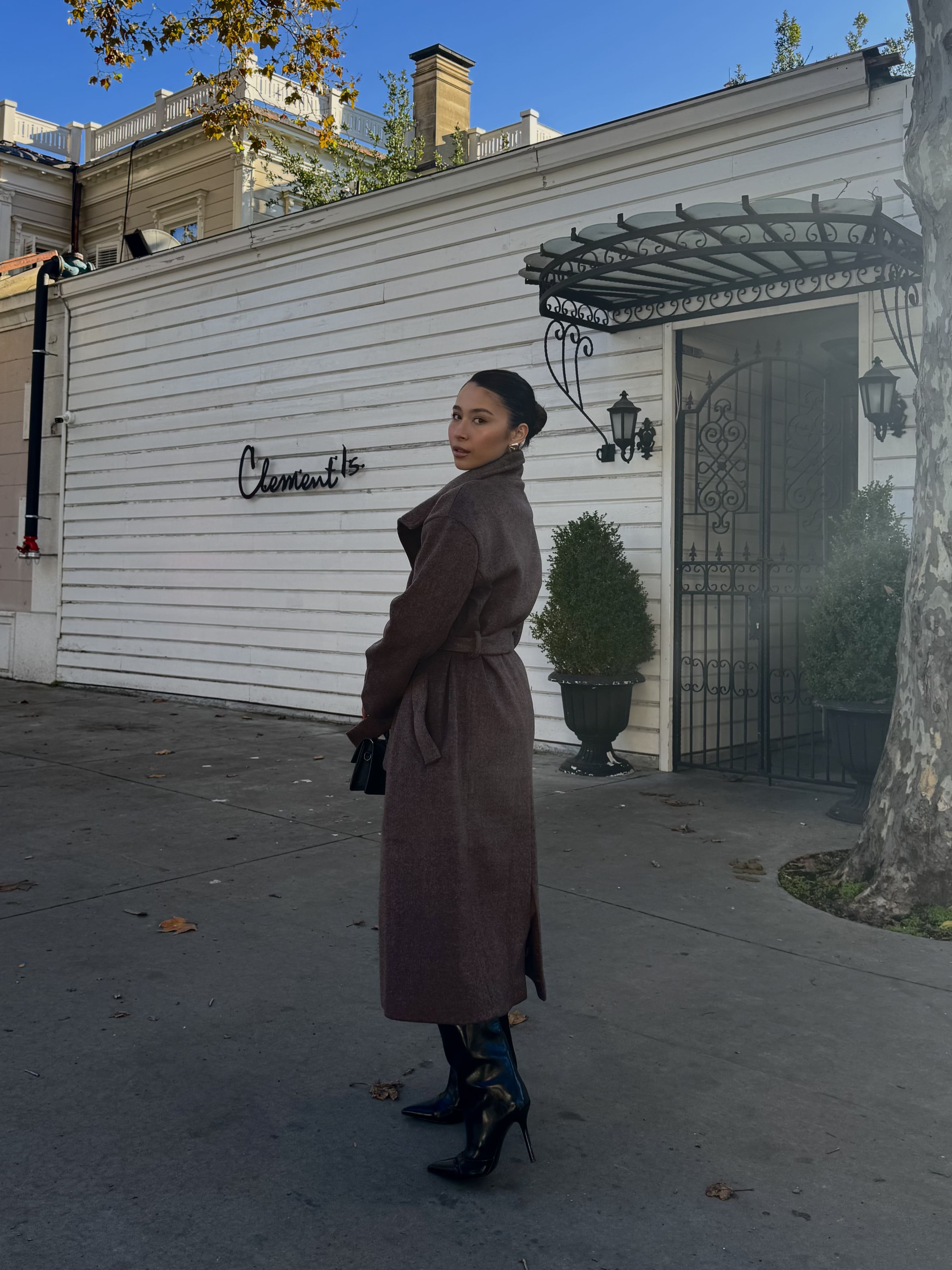 Dik Yaka Kaşe Kaban