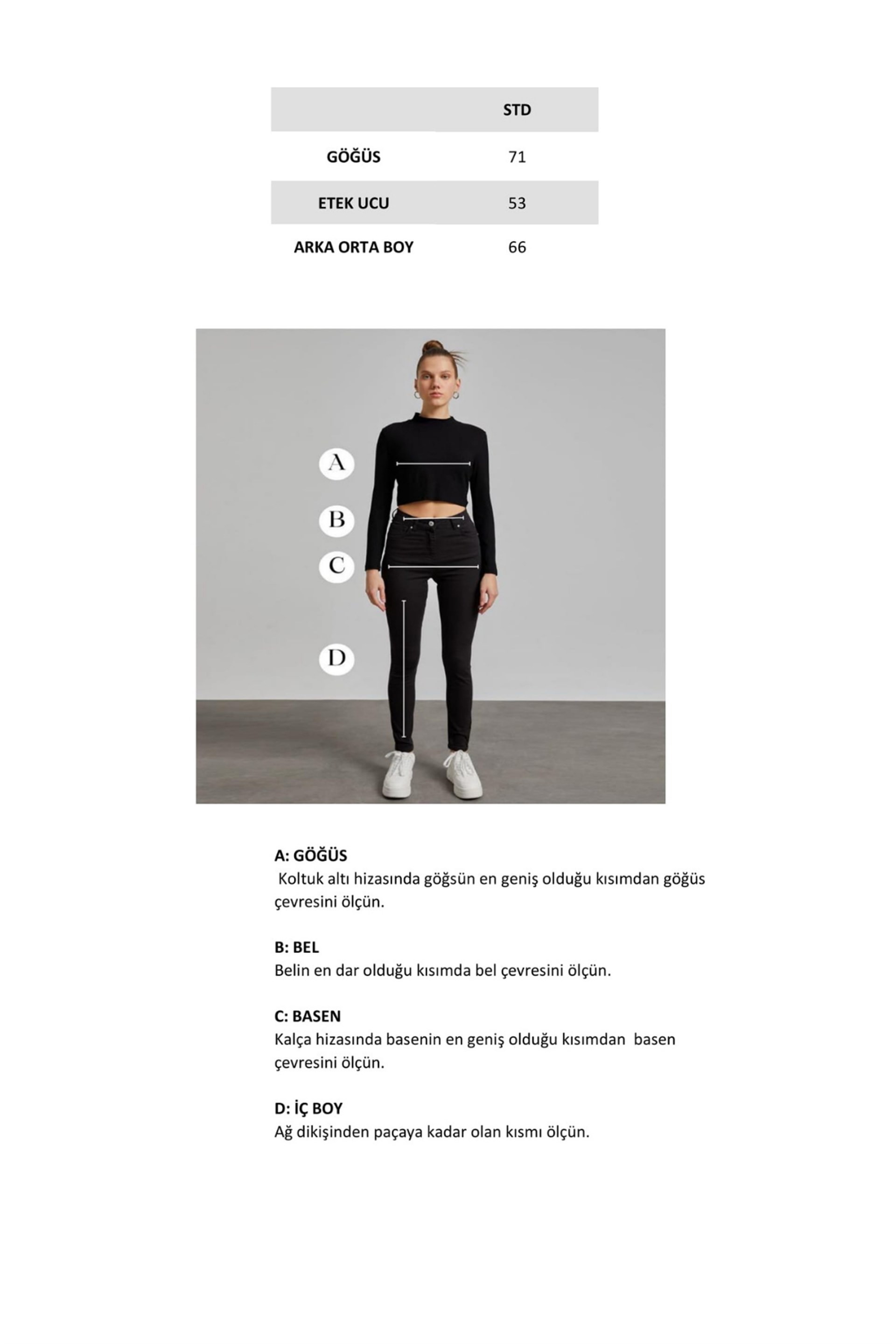 Kadın Oversize Kalın Çizgili Kazak