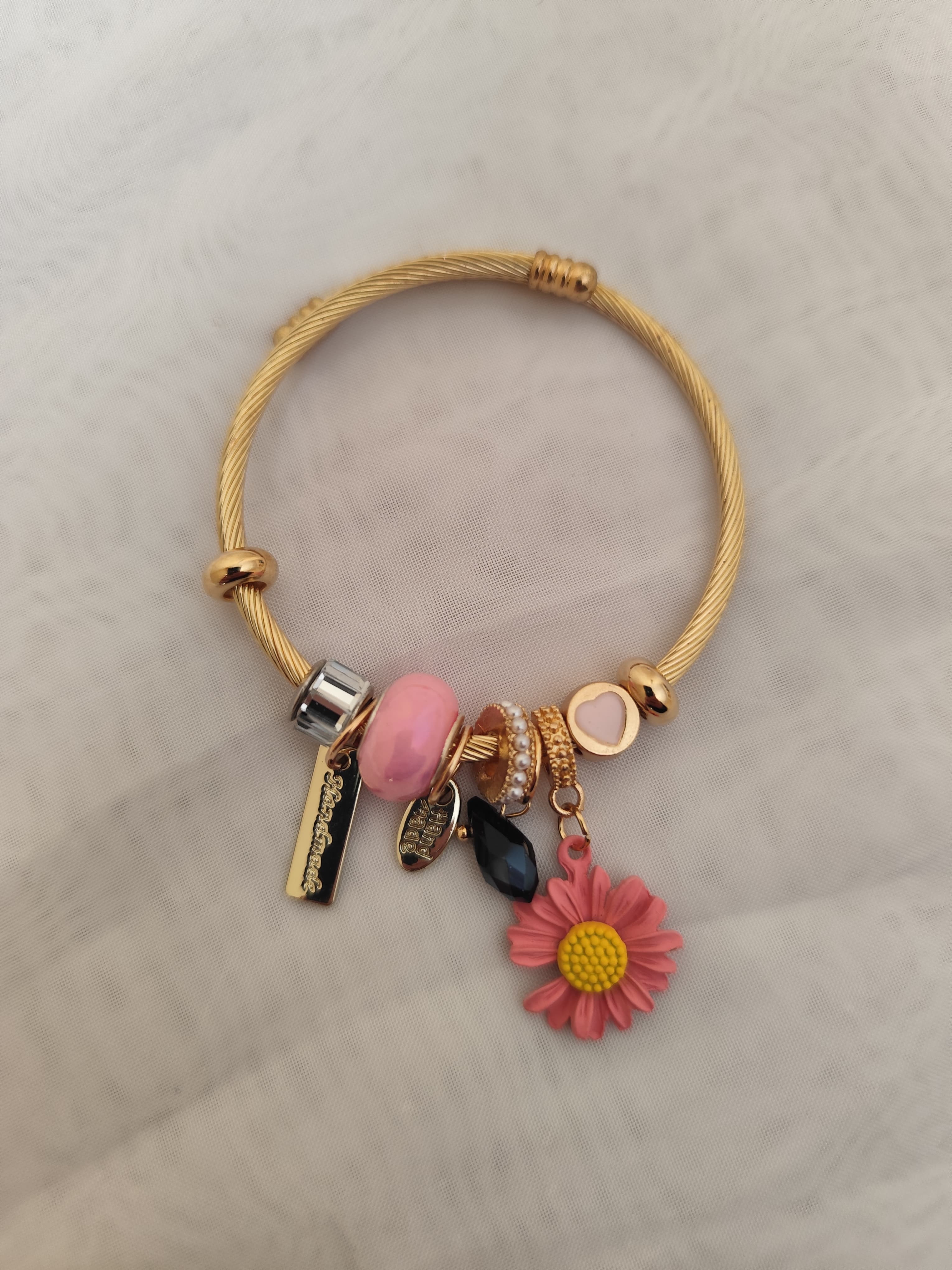 PANDORA ÇELİK BİLEKLİK GOLD