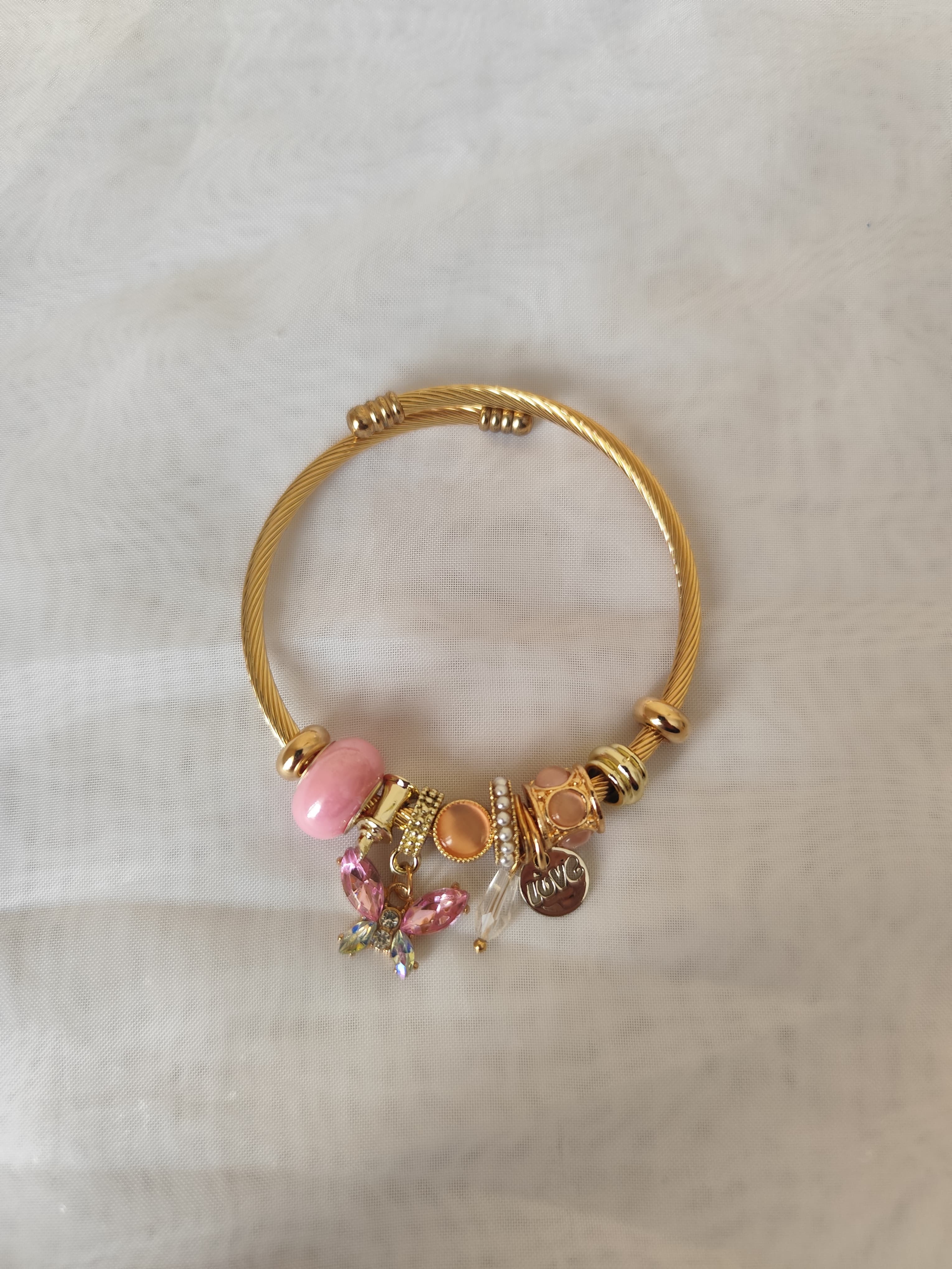 PANDORA ÇELİK BİLEKLİK GOLD