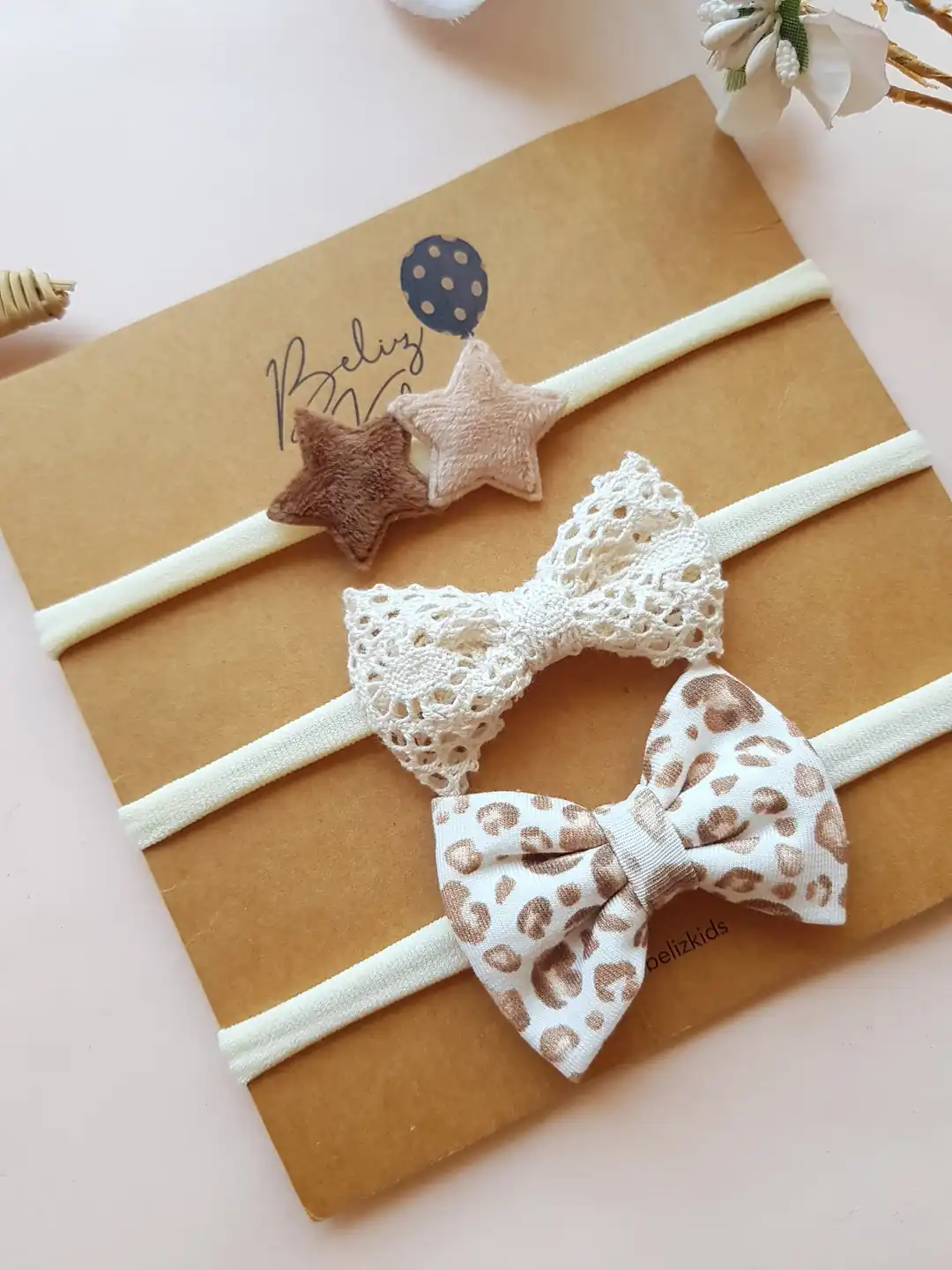 Krem-Kahve Bant Set 17