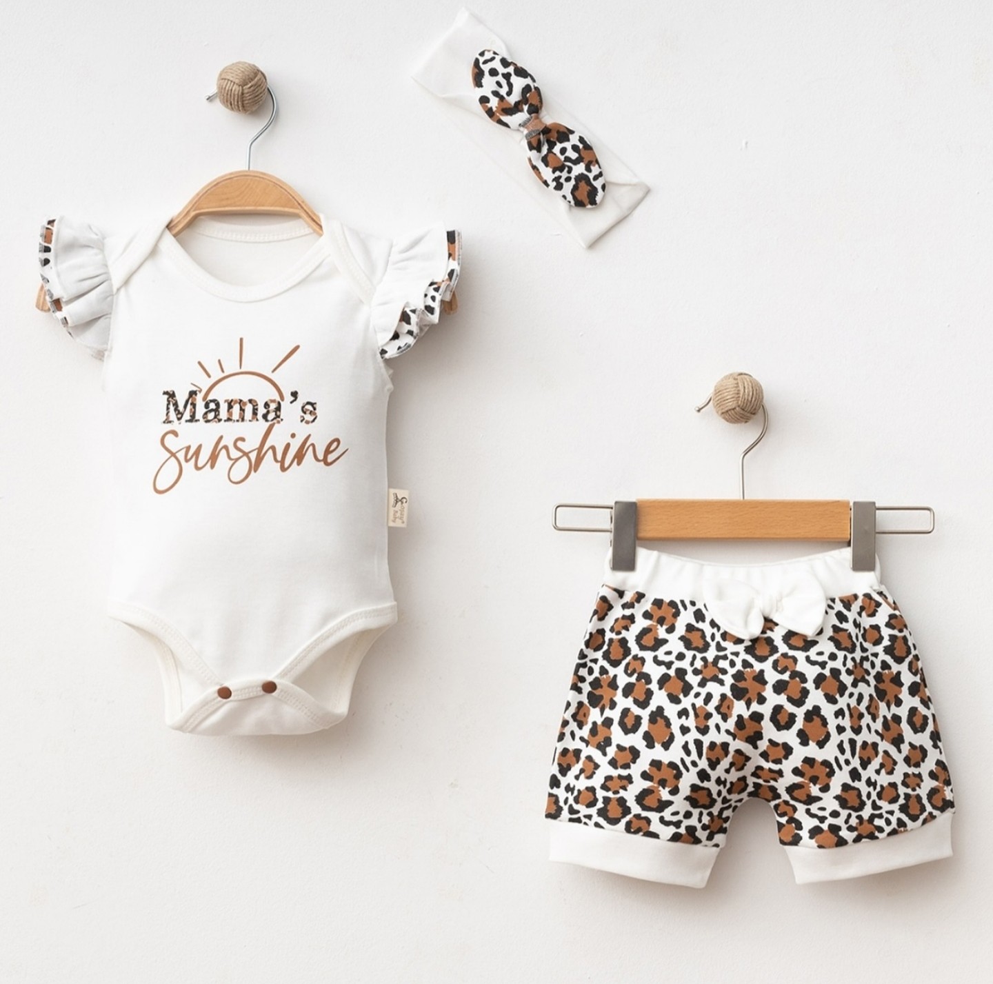 Mama's Sunshine Leoparlı 3lü Takım