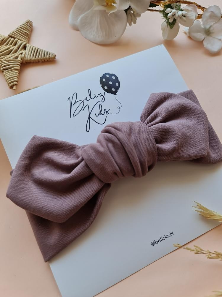 Kahve Ton Tavşan Kulak Bandana