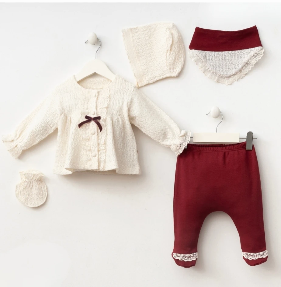 Victorıa Yenidoğan 5li Triko Set