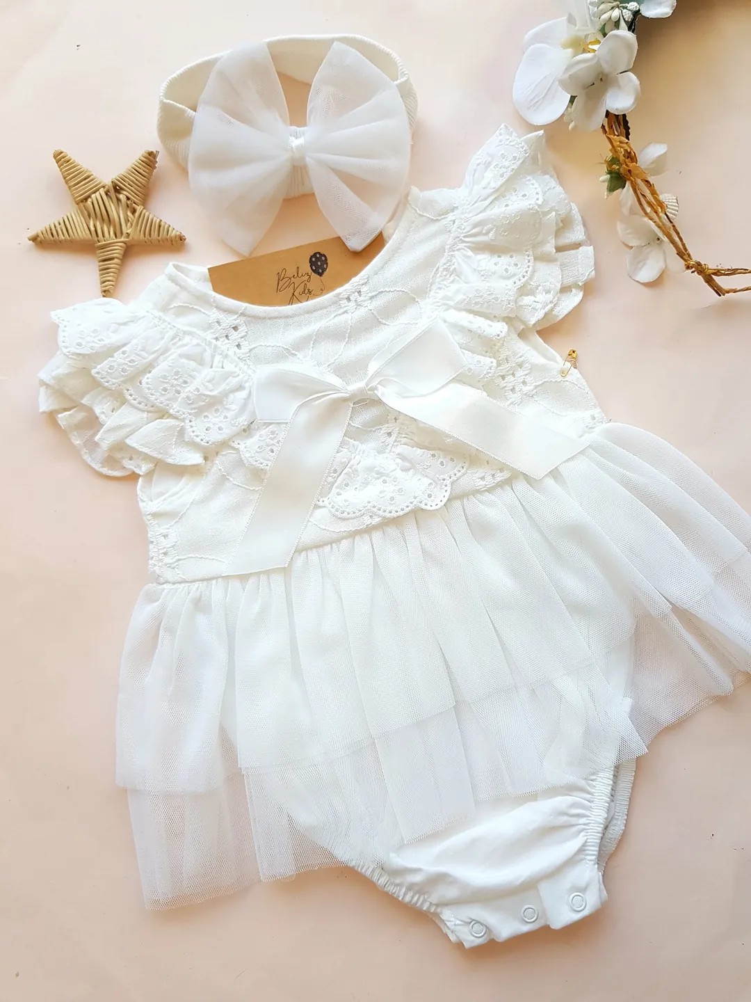 Dream Baby Romper (Bandanalı)