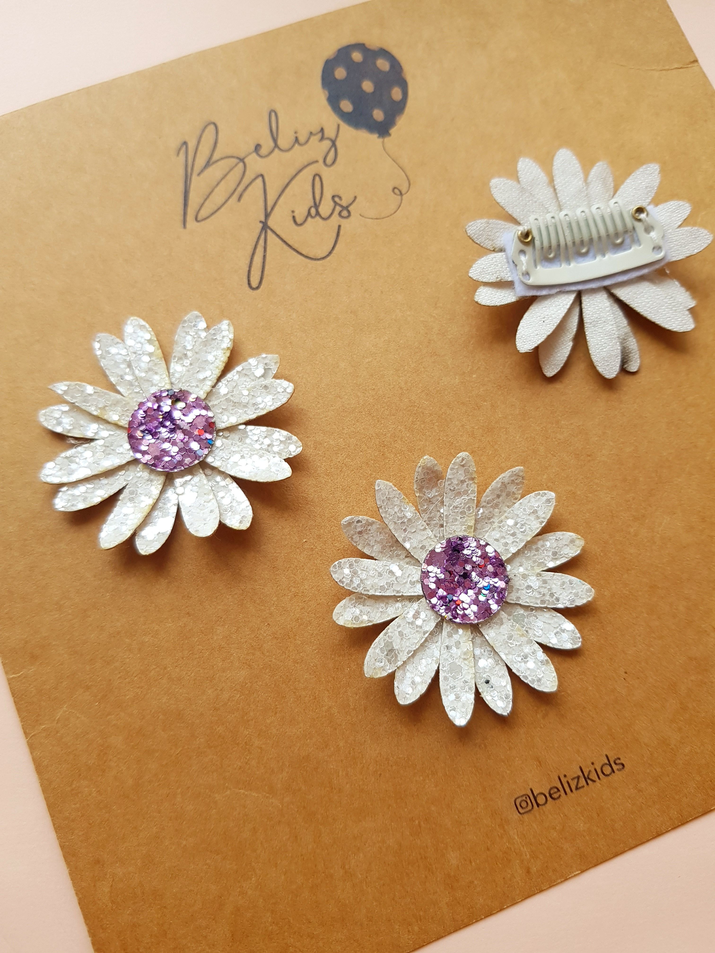 Glitter Az Saçlı Bebek Tokası Adet