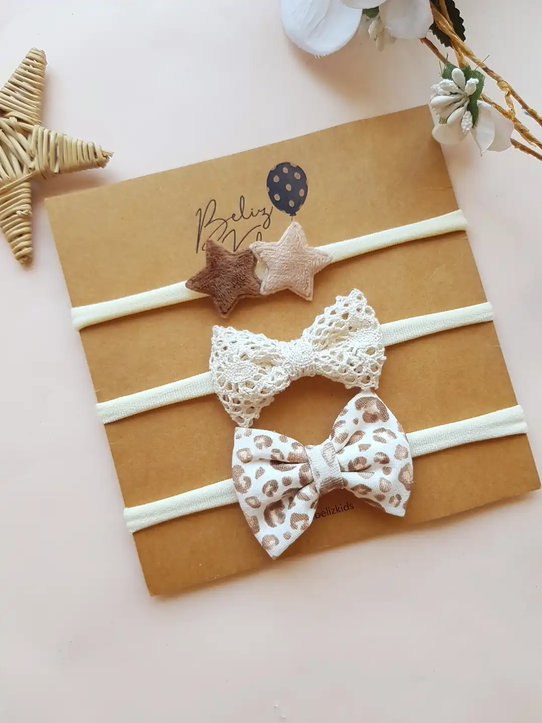 Krem-Kahve Bant Set 17