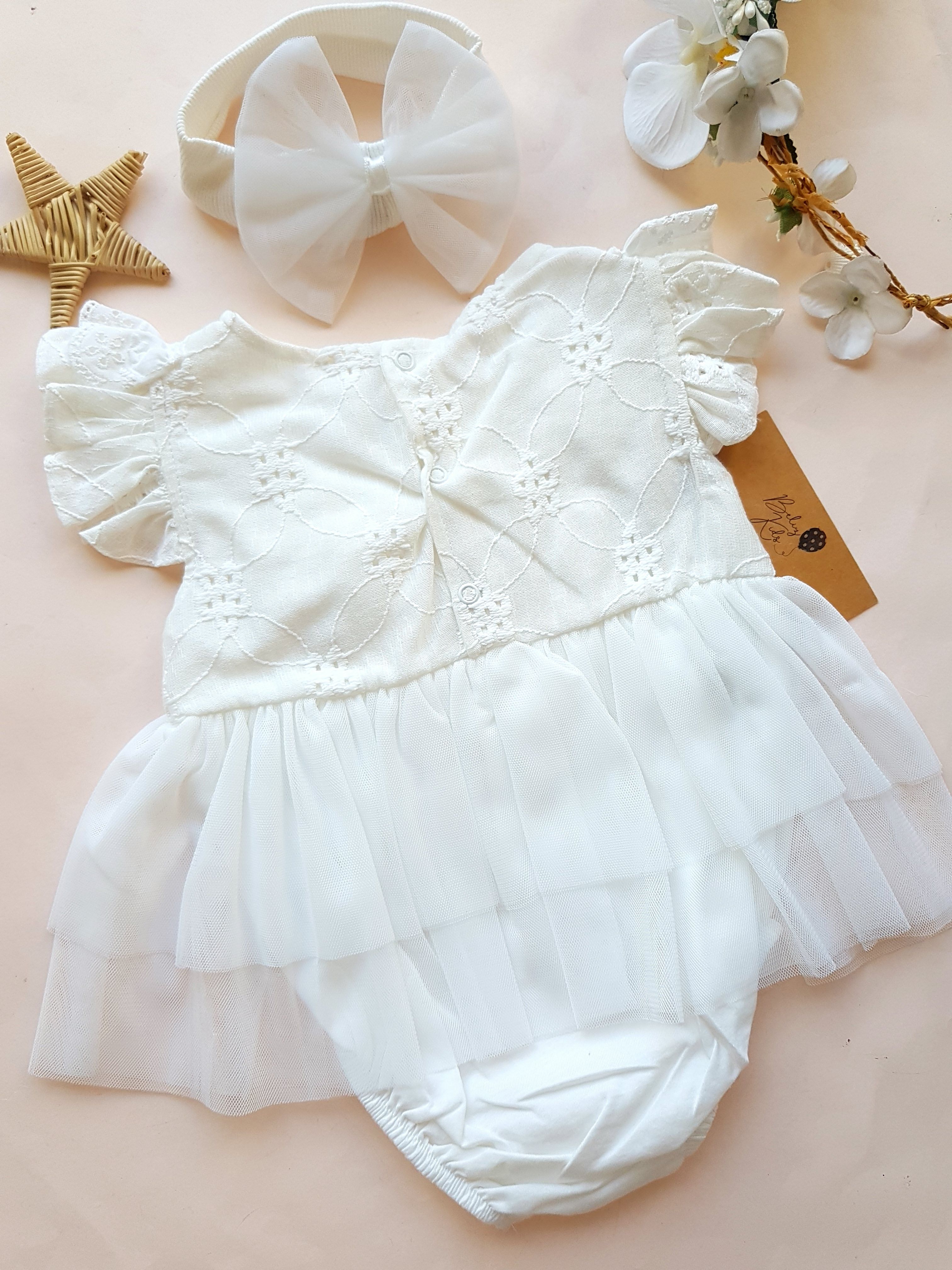 Dream Baby Romper (Bandanalı)