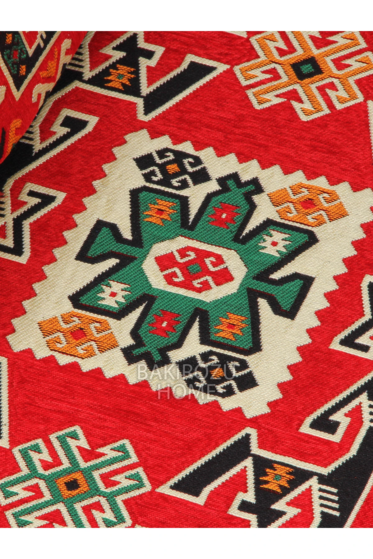 Şark Köşesi Takımı Konsepti Kırmızı Bergama Modeli