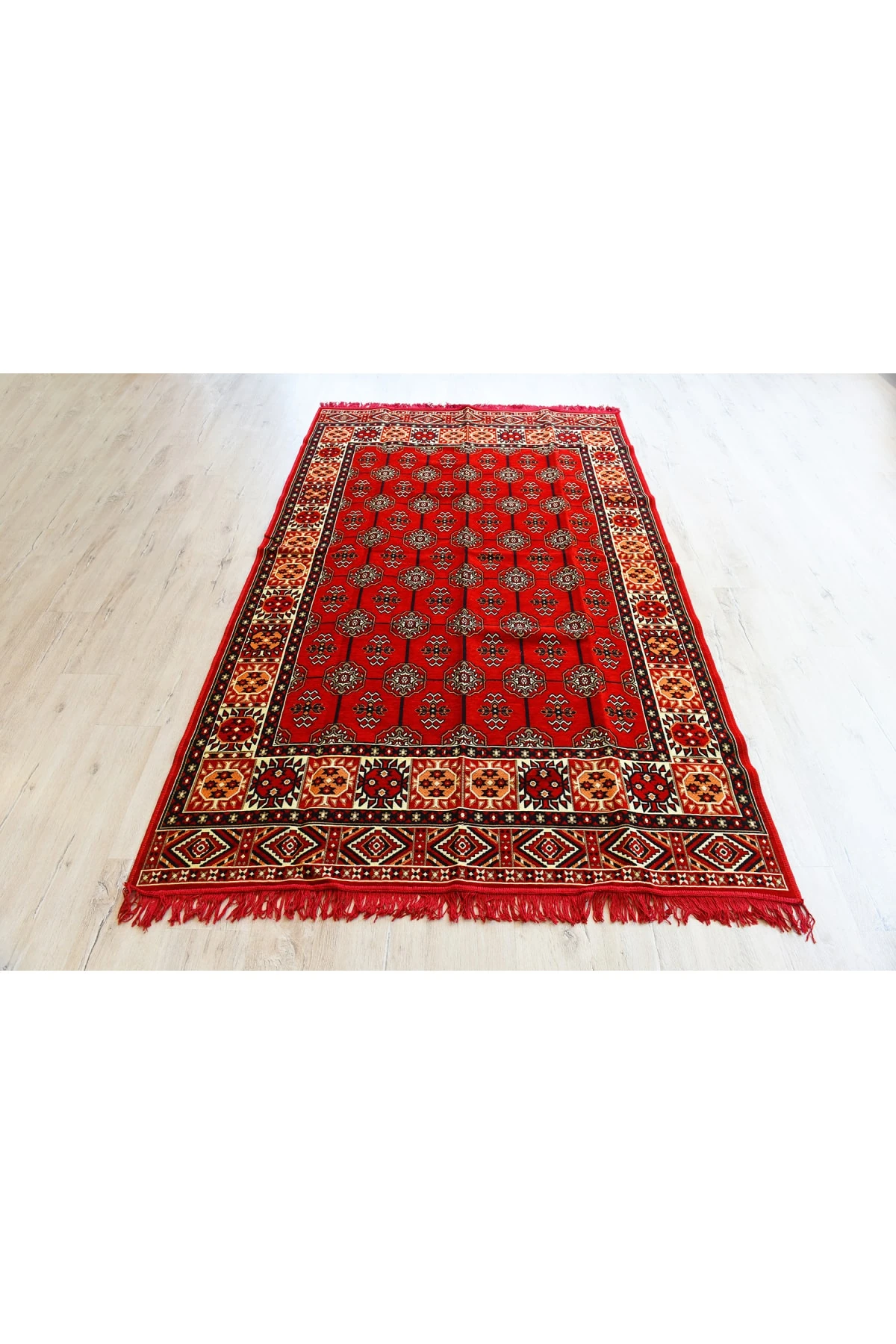 Şark Köşesi Kilimi, Otantik Kilim Buhara Modeli Kırmızı