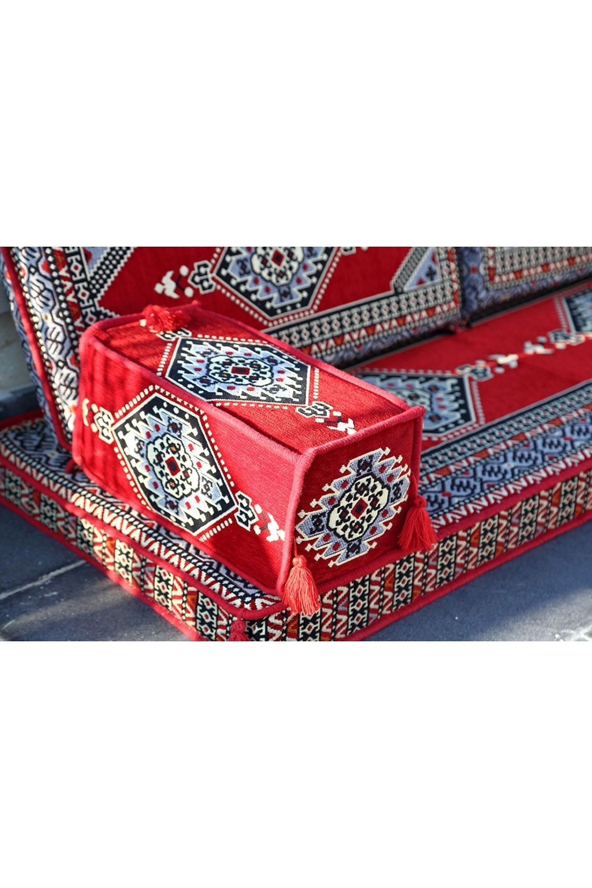 Şark Köşesi Takımı Konsepti Saraylı Modeli Koltuk Takımı Sünger Dahil (18 Parça)