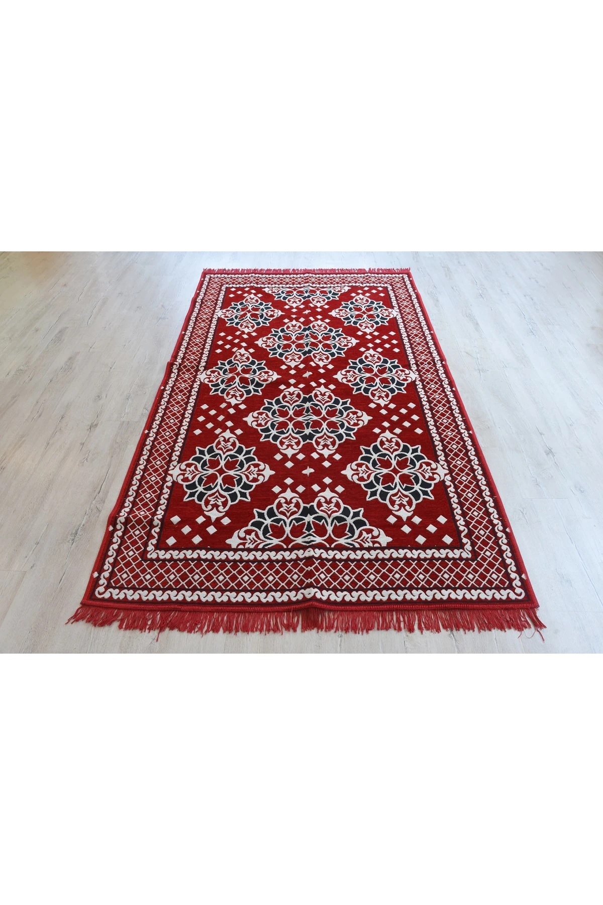 Şark Köşesi Kilimi, Otantik Kilim Atlantis Modeli Kırmızı