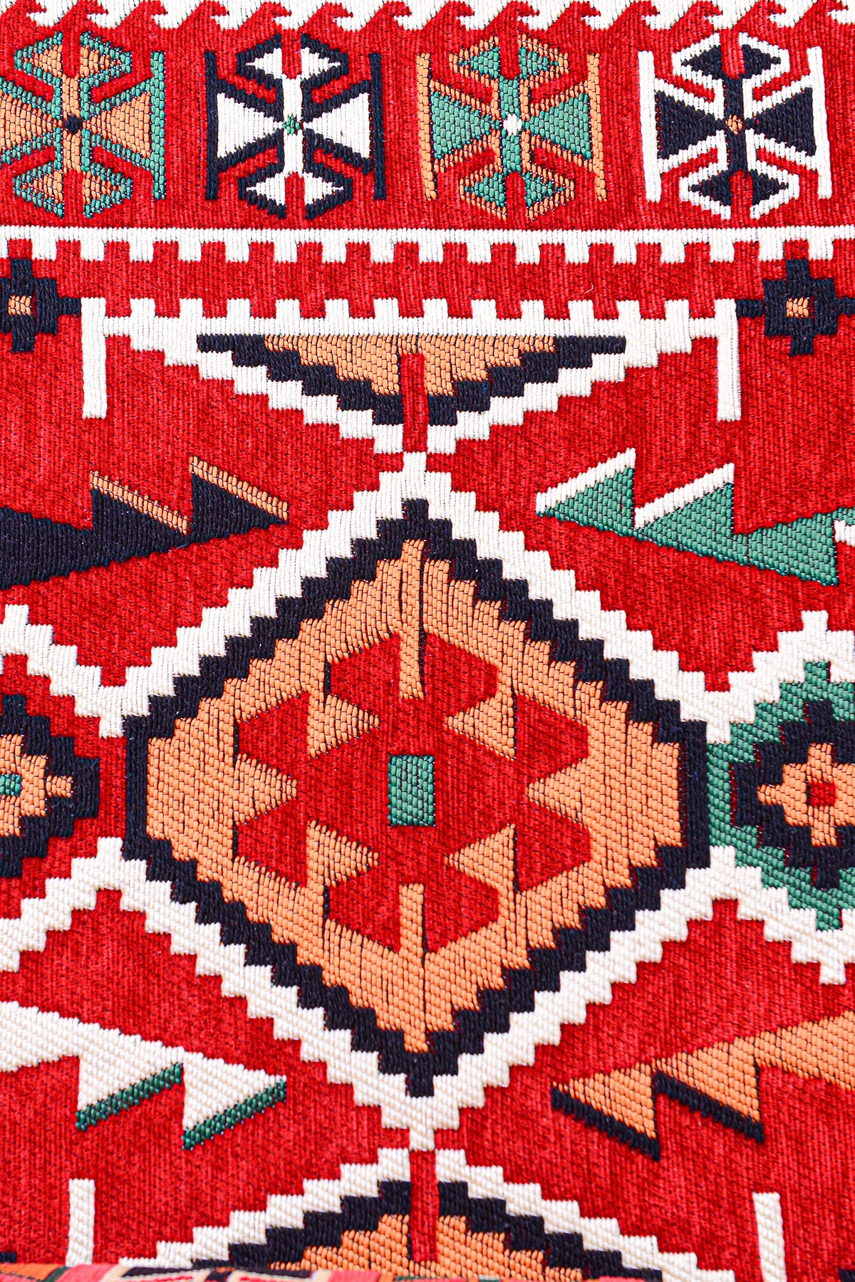 Şark Köşesi Takımı Kırmızı Anadolu Modeli 15 Parça (20 CM MİNDER KALINLIĞI)