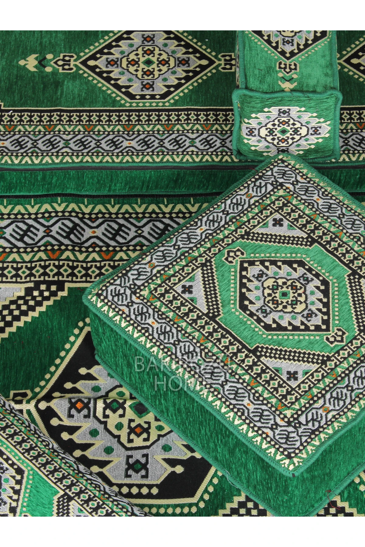 Şark Köşesi Takımı Konsepti Yeşil Yahyalı Modeli