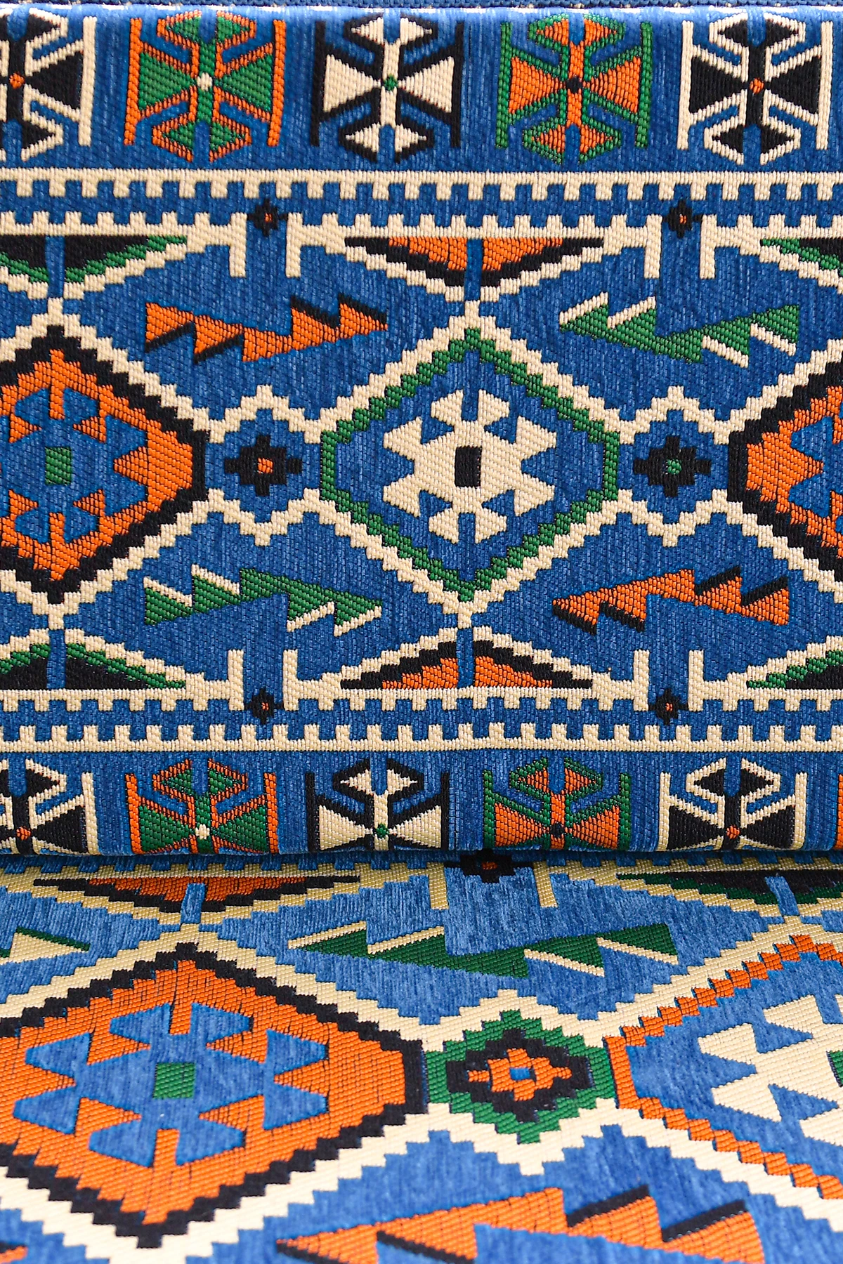 Şark Köşesi Takımı Konsepti Mavi Anadolu Modeli Koltuk Takımı Sünger Dahil (15 Parça)