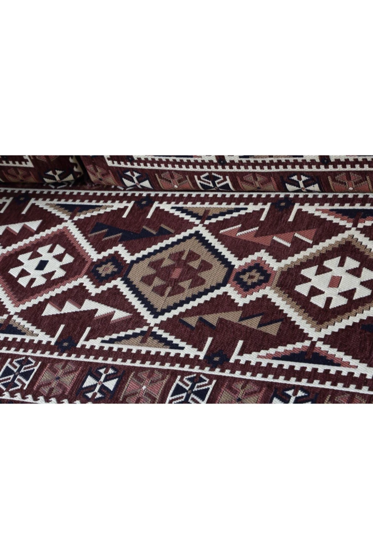 1.kalite Şark Köşesi Takımı Anadolu Kahve Modeli Sünger Dahil (4 Parça)