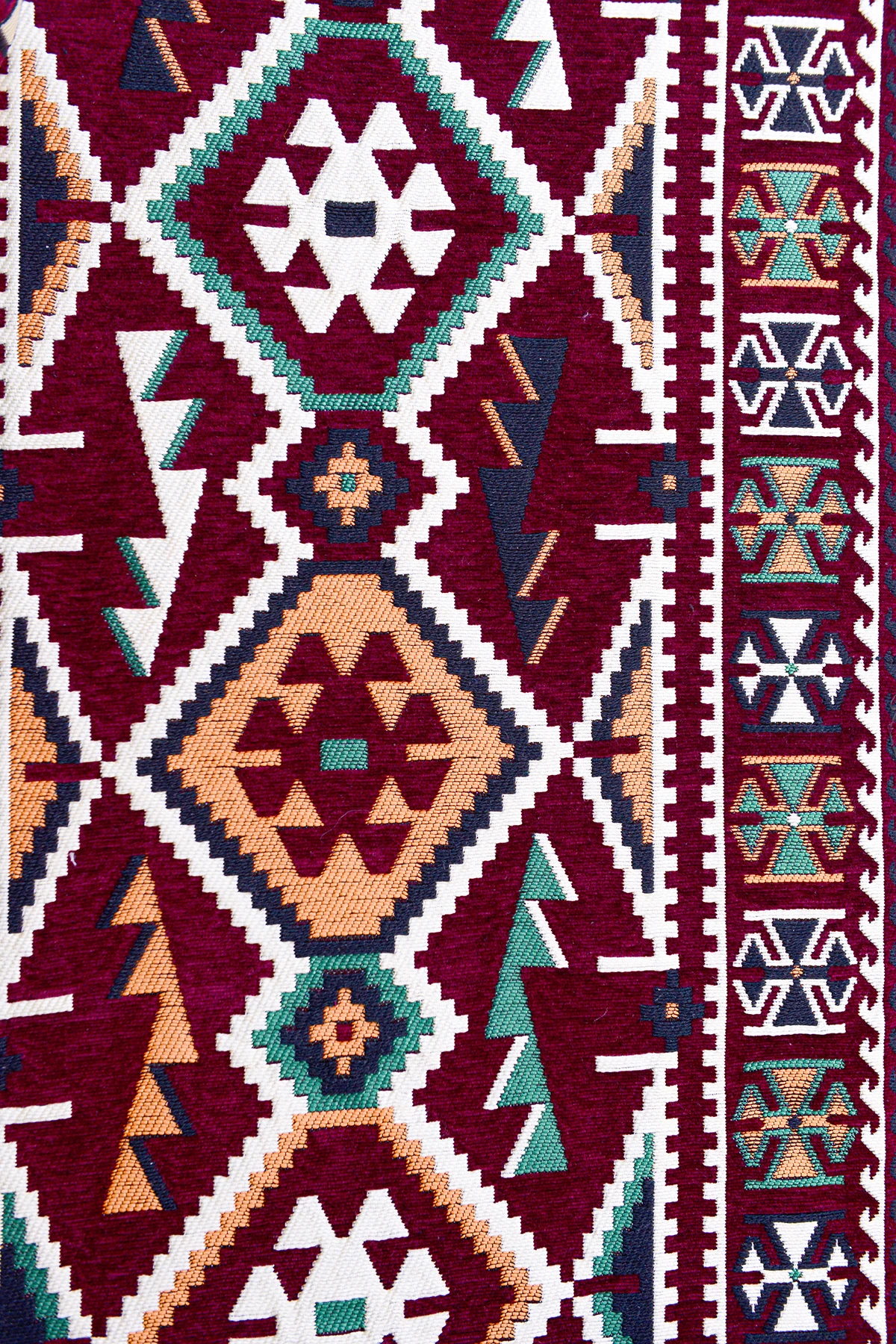 Şark Köşesi Takımı Bordo Anadolu Modeli 15 Parça (20 CM MİNDER KALINLIĞI)