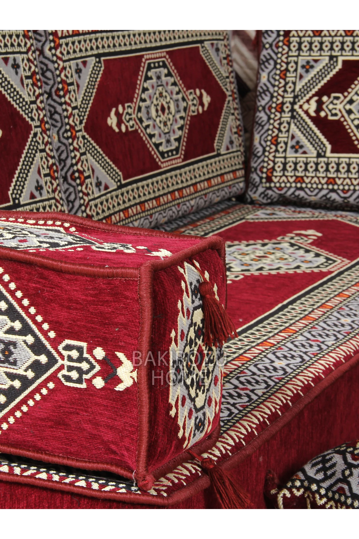 Şark Köşesi Takımı (20 CM MİNDER KALINLIĞI) Mavi Yahyalı Modeli 10 Parça