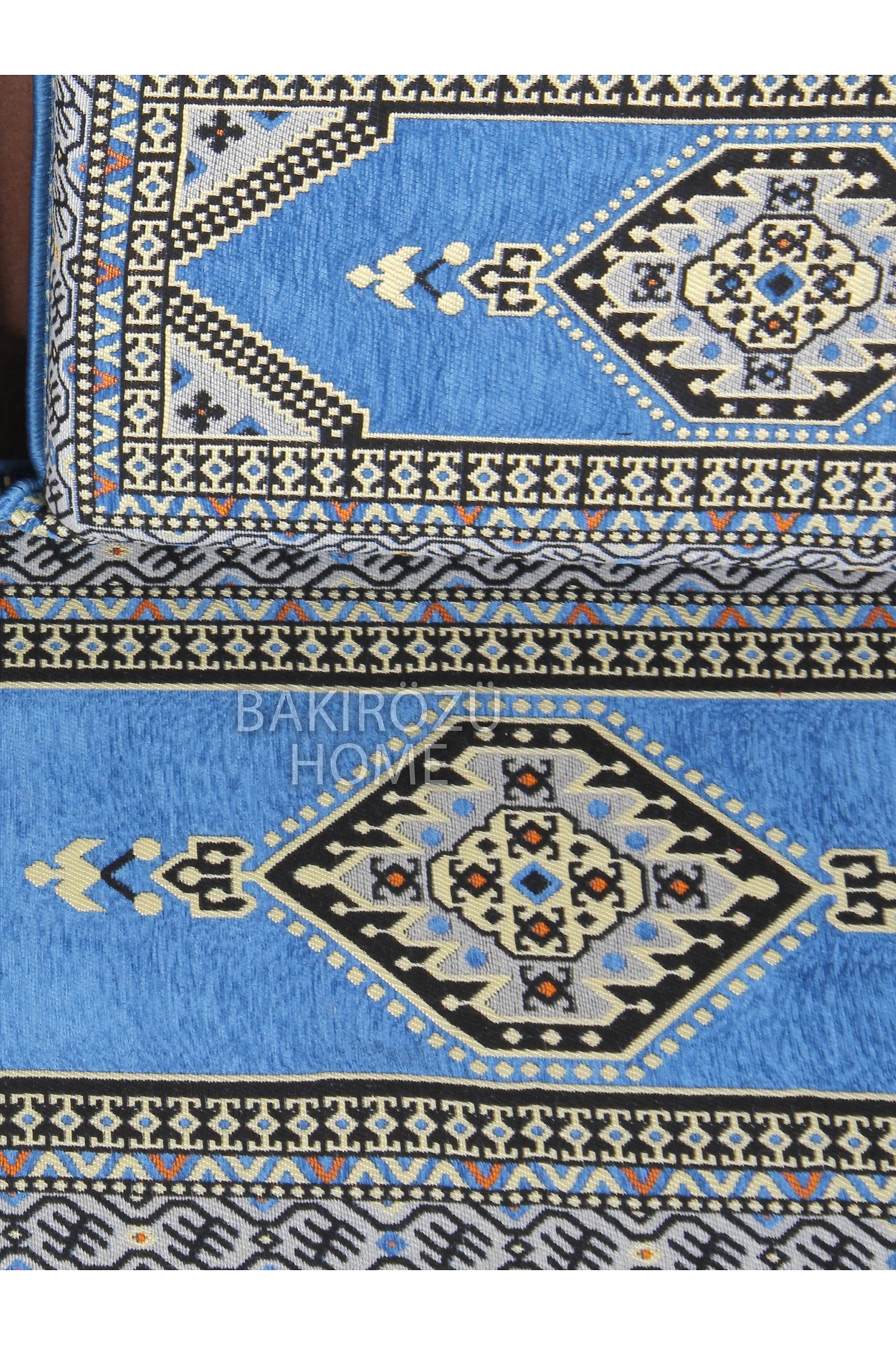 Şark Köşesi Takımı (20 CM MİNDER KALINLIĞI) Mavi Yahyalı Modeli 15 Parça