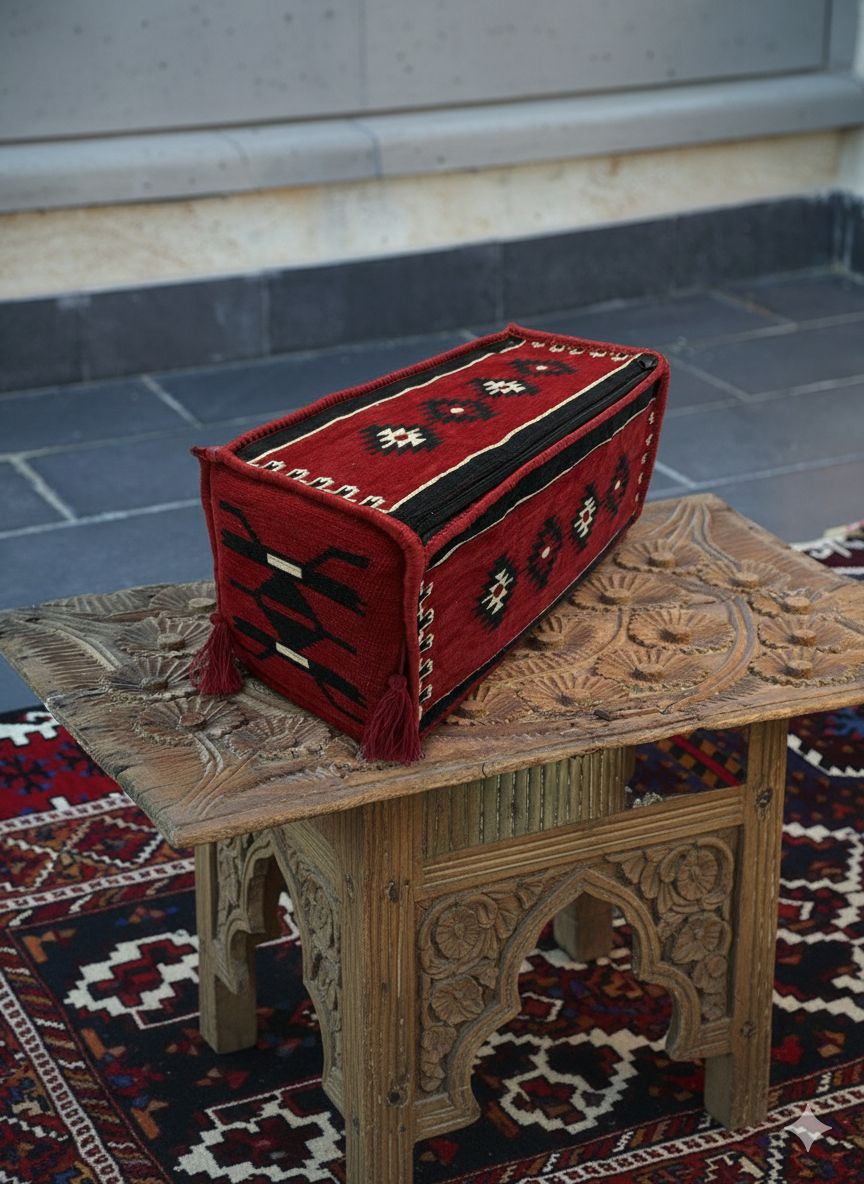 Şark Köşesi Takımı Kol Dayama Minderi Yemen Modeli (22 x 22 x 50 cm)