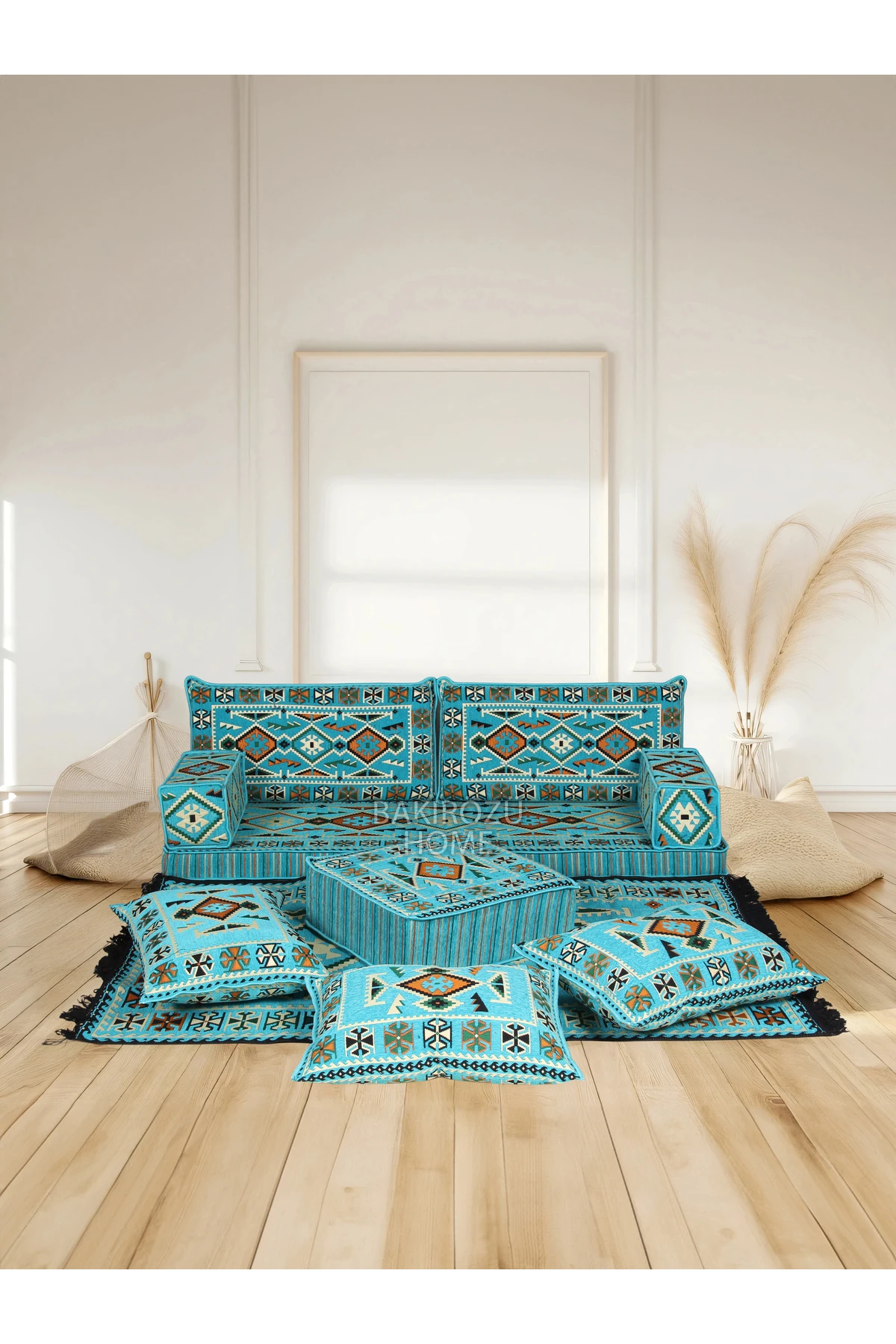 Şark Köşesi Takımı Konsepti Yeşil Anadolu Modeli - Turkuaz