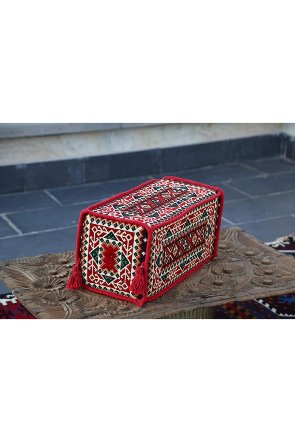 Şark Köşesi Takımı Kol Dayama Minderi Şili Modeli (22 x 22 x 50 cm)