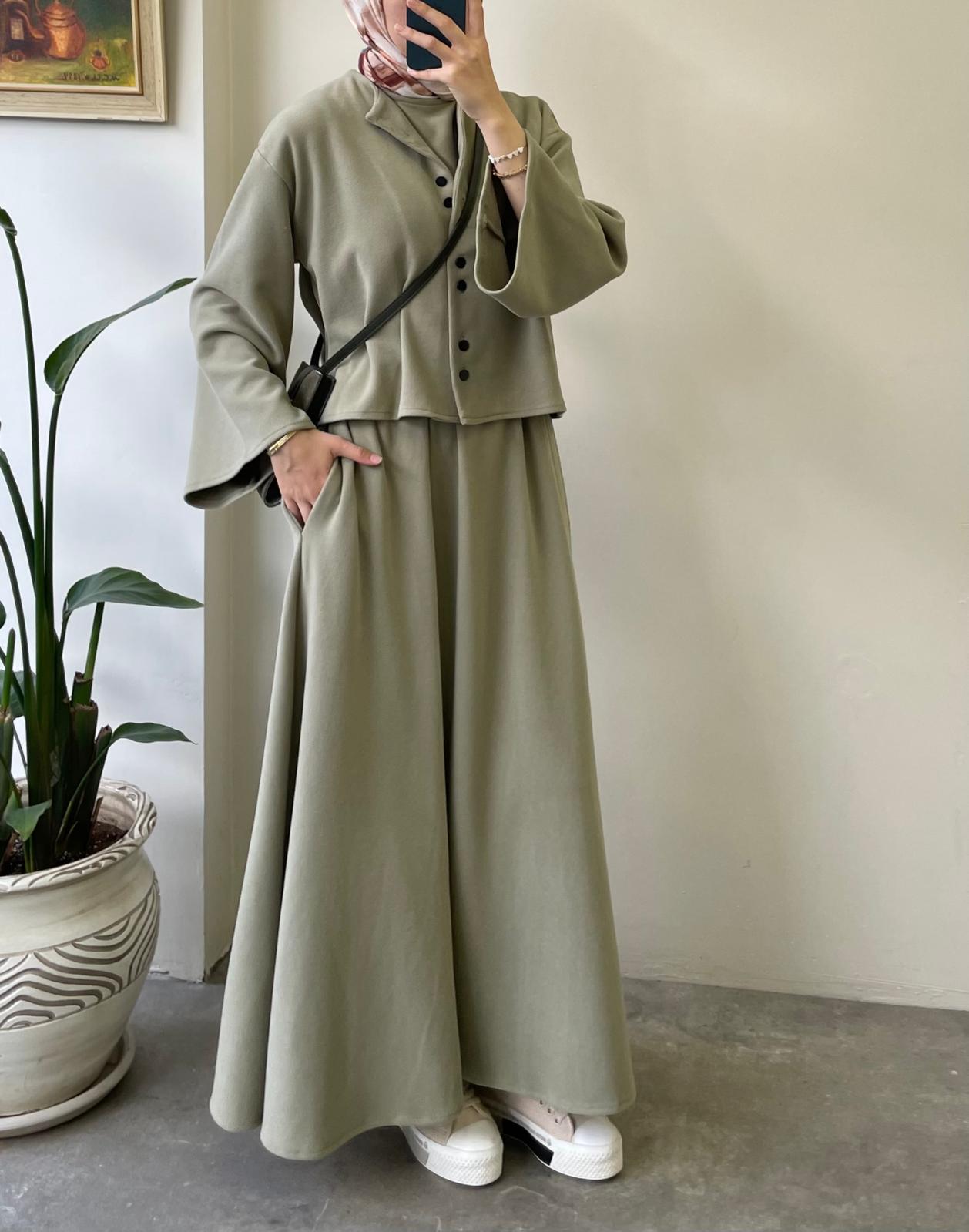 Fitilli Hırka-Jile Takım