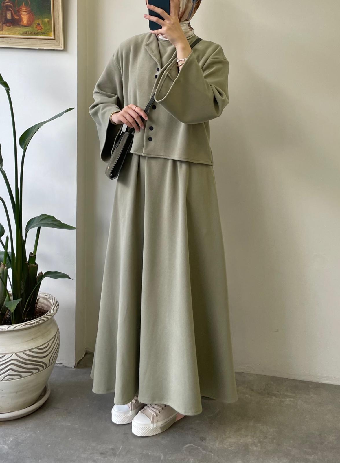 Fitilli Hırka-Jile Takım